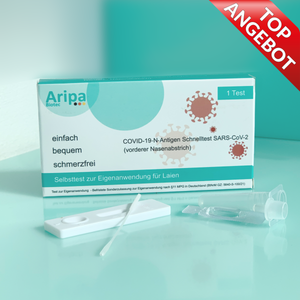 1 Stück Covid-19-N-Antigen-Schnelltest (CE-Zertifiziert)